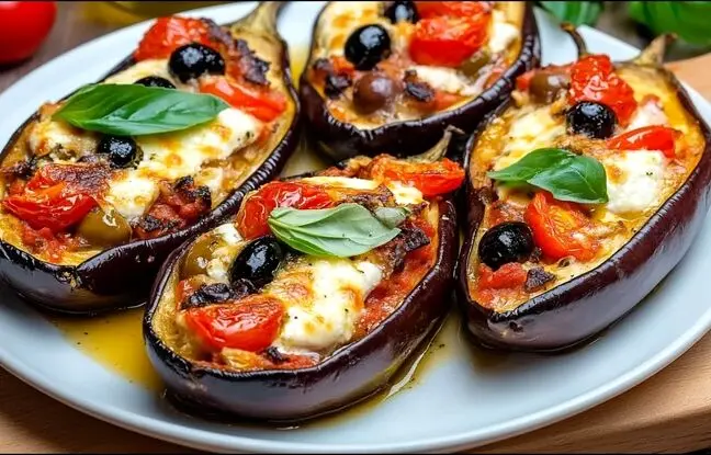 ساده‌ترین و سریع‌ترین روش تهیه بادمجان پیتزایی + ویدئو
