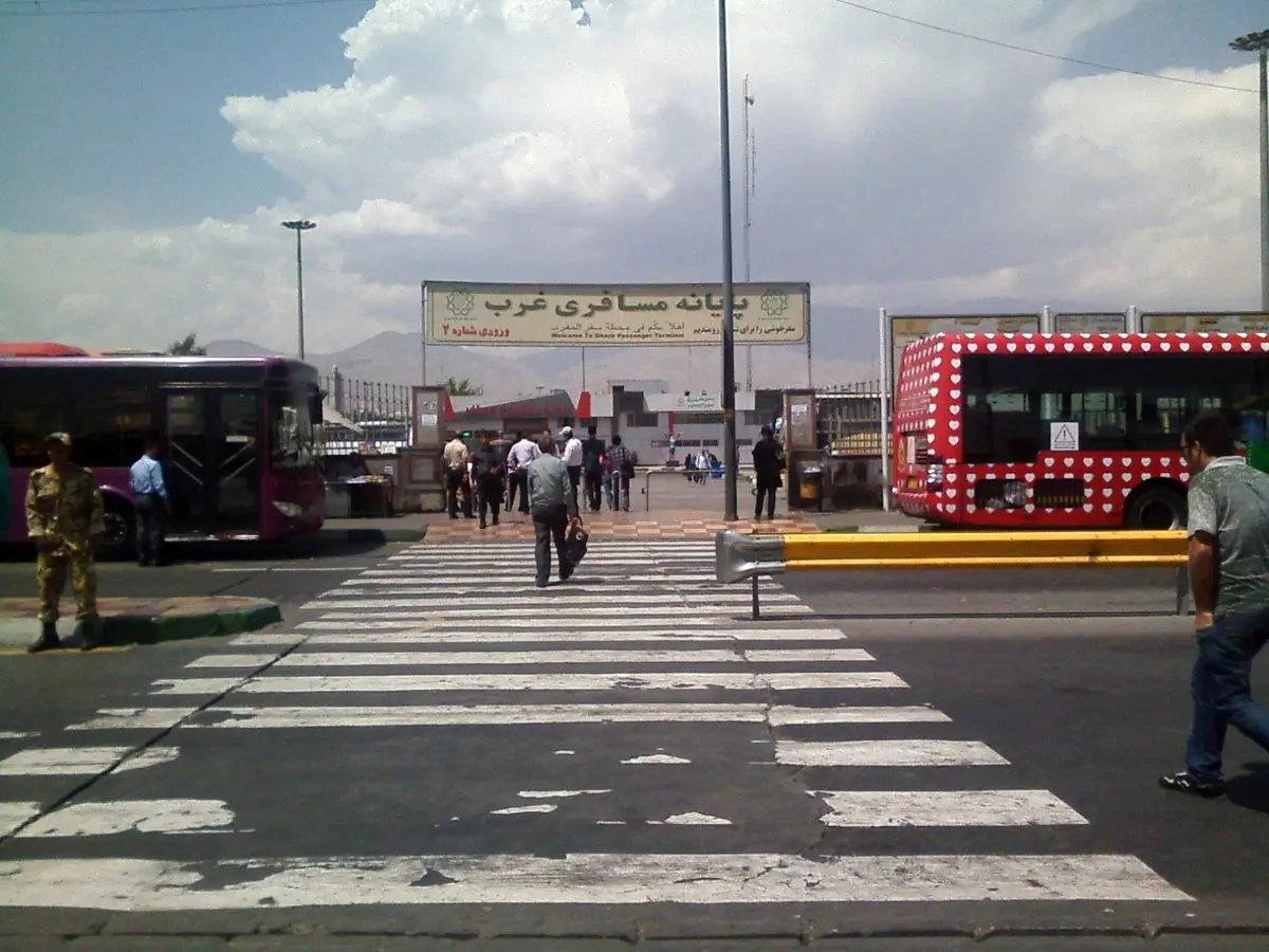 
ترمینال غرب تهران تعطیل شد
