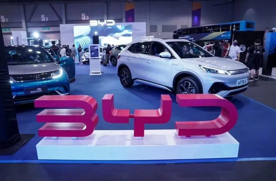 بی وای دی با عبور از فورد، به ششمین خودروساز بزرگ جهان تبدیل شد