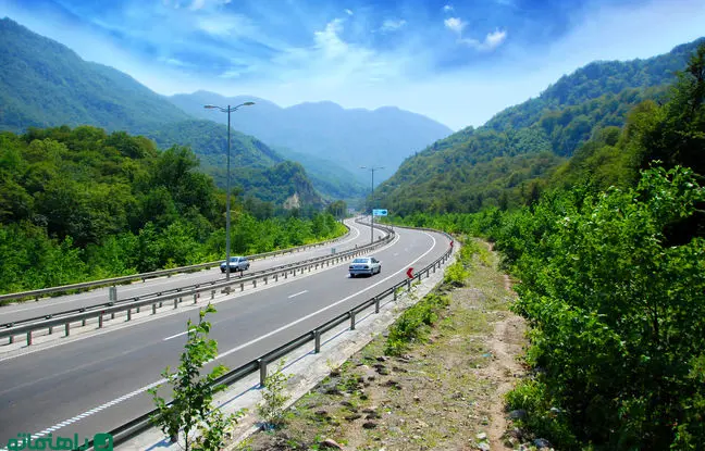 کوتاه‌ترین و طولانی‌ترین جاده‌های تهران به شمال کدامند؟