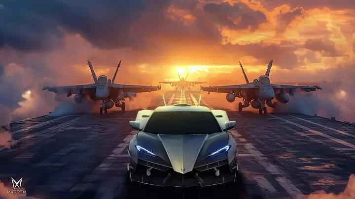 این خودرو مثل جنگنده اف ۱۸ طراحی شده 