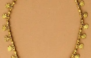 گردنبند طلای هخامنشی + تصویر