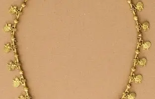 گردنبند طلای هخامنشی + تصویر