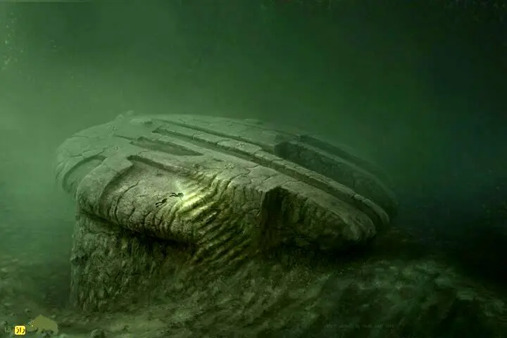 کشف سفینه فضایی در کف اقیانوس؟ + تصویر