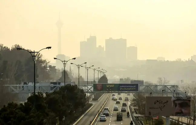  وضعیت هوای تهران قرمز شد 