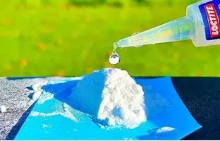با ترکیب چسب قطره ای و جوش شیرین یک چسب فولادی درست کن + ویدئو
